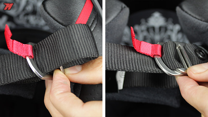 How to tie a D-ring helmet – RiderzPlanet
