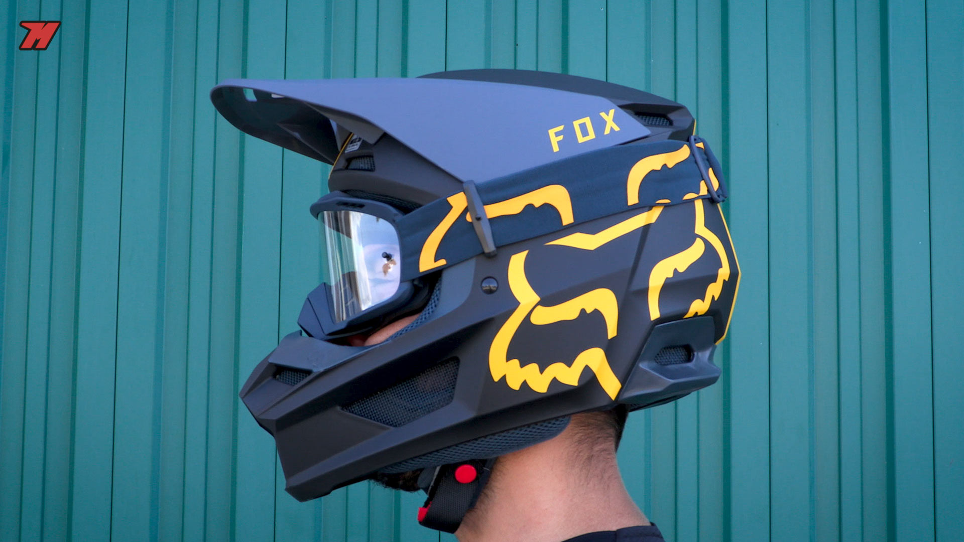 Mostrarte estar garra Review: Fox V1 2019, the ideal helmet to start in motocross · Motocard