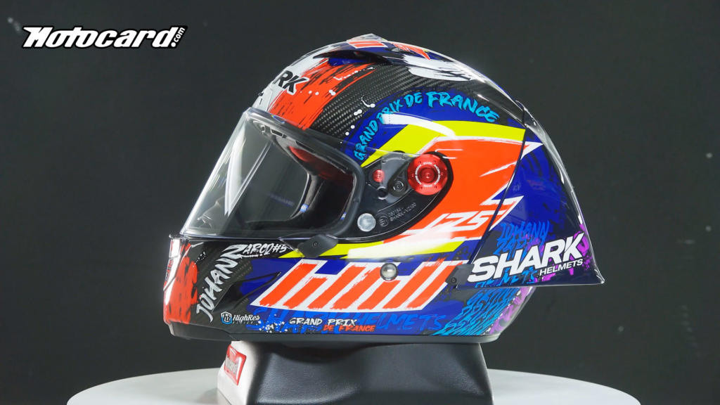 Este casco Shark ha sido desarrollado en MotoGP