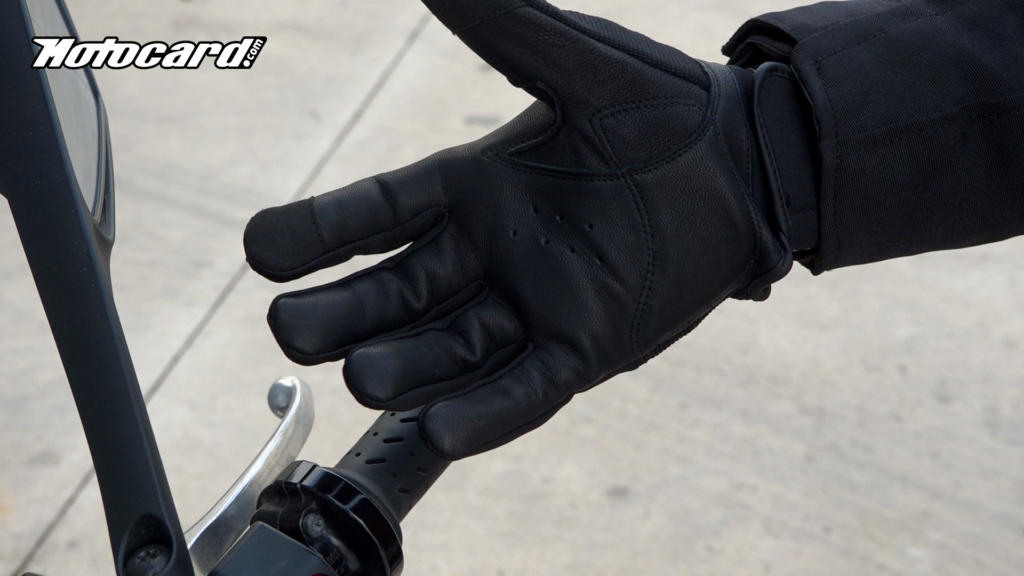 INBIKE Men's Winter Windproof Leather Motorcycle Gloves Thermal Cold  Weather Waterproof Motorbike Gloves