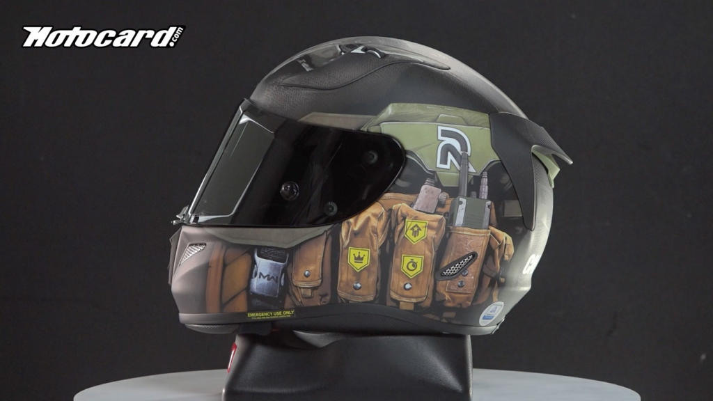 Este es el casco de moto para fans de Call of Duty
