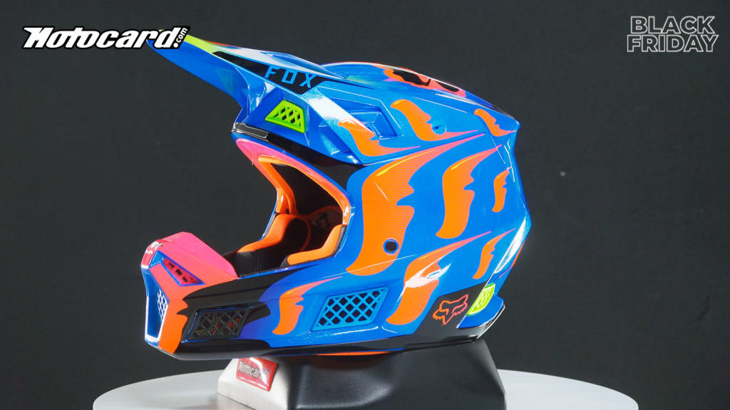 Este casco para motocross Fox V3 RS es un superventas