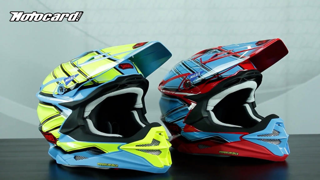 Este casco Shoei es perfecto para motocross