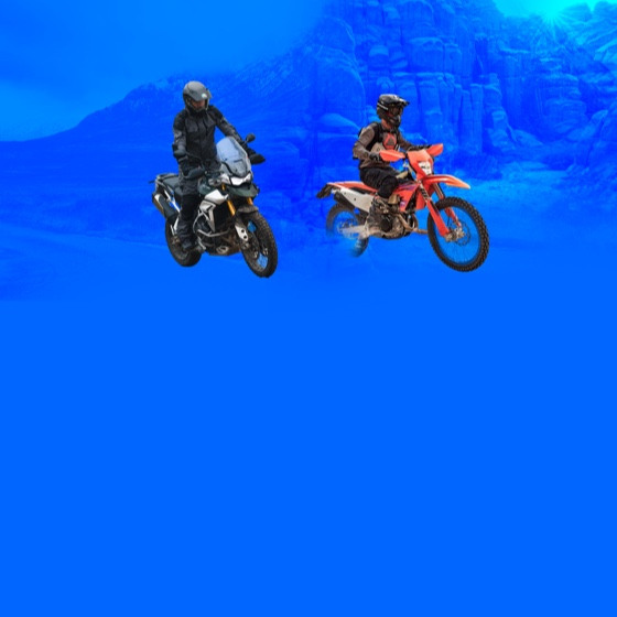 Guantes Motocross 100% Brisker Blue