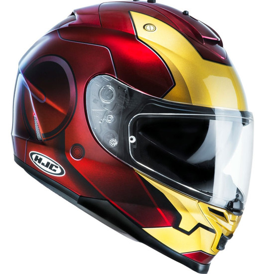 graphic waste away Dexterity Capacete HJC IS-17 Iron Man · Motocard