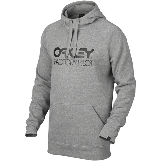 OAKLEY Factory Pilot Durable Water Repellent Grey Sweatshirt · Motocard