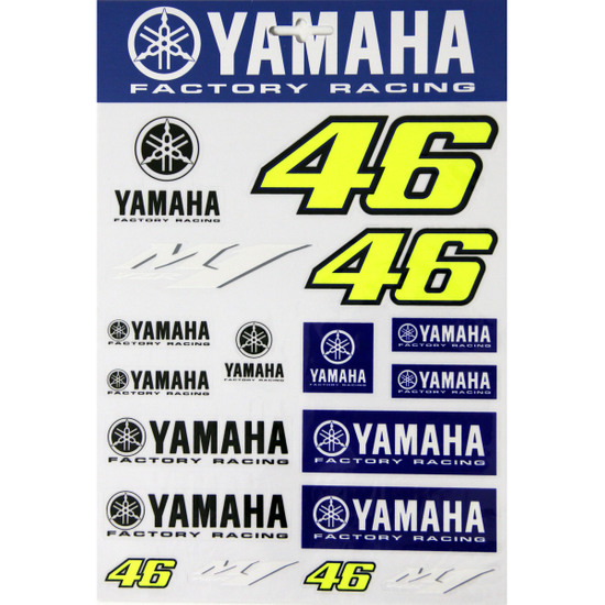 Aufkleber VR46 Yamaha Rossi VR 46 273503 · Motocard
