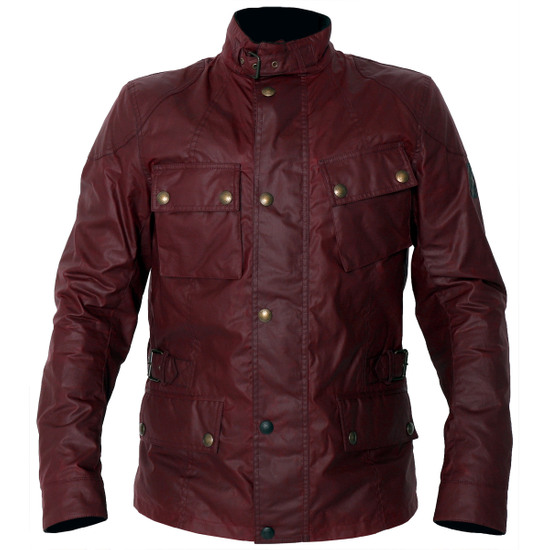 Crosby Waxed Cotton Racing Red