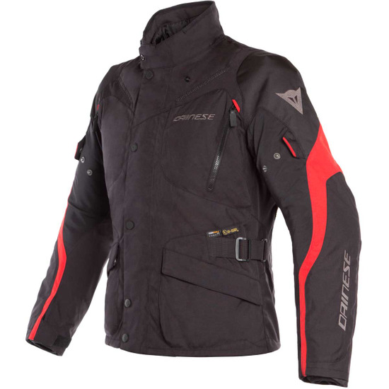 DAINESE Tempest 2 D-Dry Black / Tour Red Jacket · Motorama
