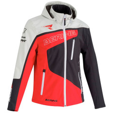 Softshell Racing Gray / Red / White