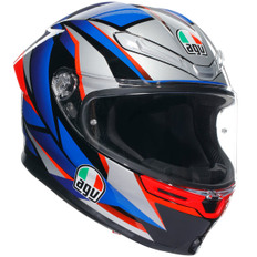 AGV K1 Valentino Rossi Mugello 15 Motorcycle Helmet Blue/Hi-Vis