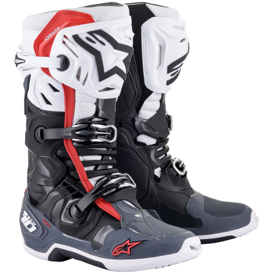 Tech 10 Supervented Black / White / Gray / Red