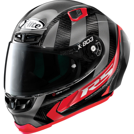 X-803 RS Ultra Carbon Wheelie Black / Grey / Red