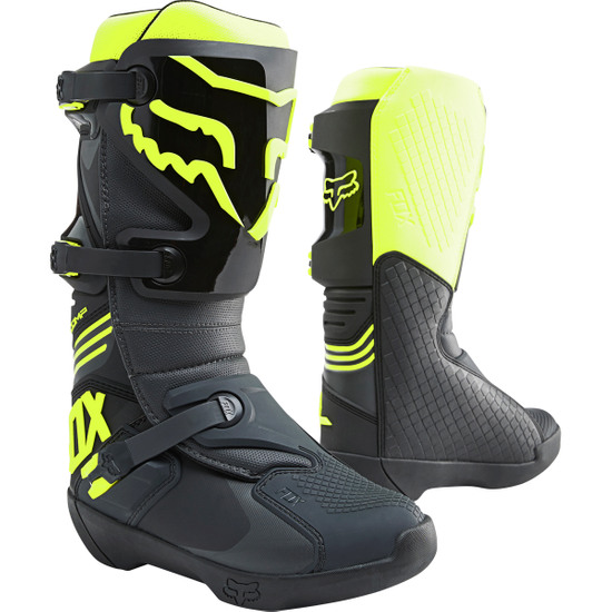 OUTLET New Shift Racing White Label Motocross Boots Yellow Black Botas Enduro
