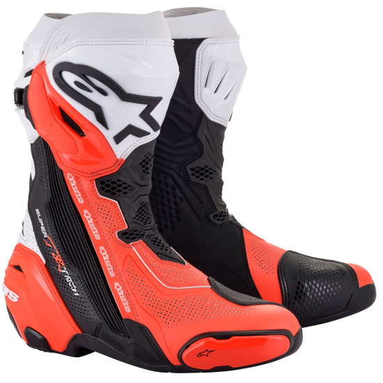 Supertech R Vented Black / White / Red Fluo