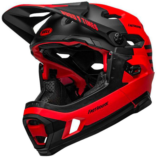 Super DH Spherical Fasthouse Matte Red / Black