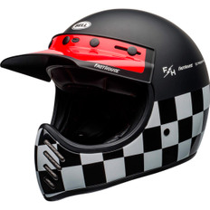 Moto-3 Fasthouse Checkers Black / White / Red