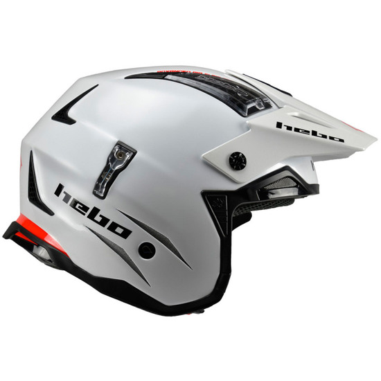 New Adult 2018 Hebo ZONE 5 T-NINE LIME POLYCARB Visor Trials Helmet S M L XL 