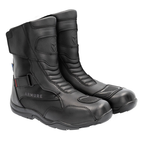 NOPNOG 1 paire de bottes de moto imperméables pour les jours de pluie et de  neige, couvre-chaussures de pluie réutilisables, couvre-bottes  antidérapants, PVC (Noir,3XL) : : Mode
